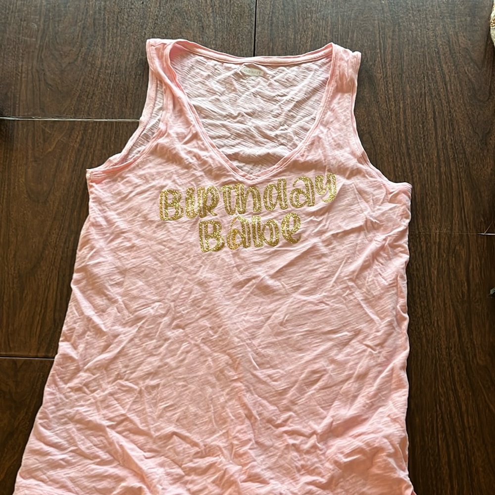 Women’s Birthday Babe tank top